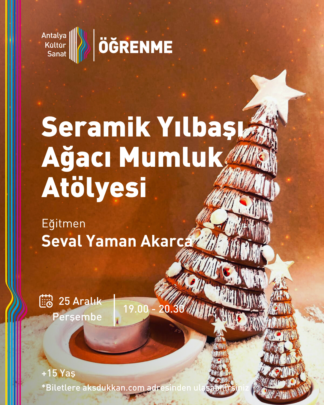 SERAMİK YILBAŞI MUMLUK ATÖLYESİ