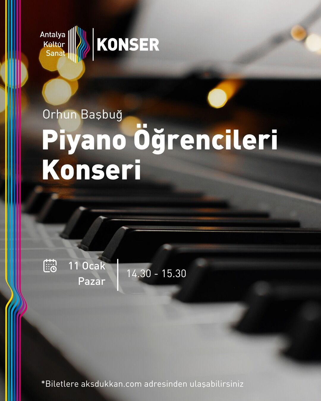 ORHUN BAŞBUĞ PİYANO ÖĞRENCİLERİ KONSERİ