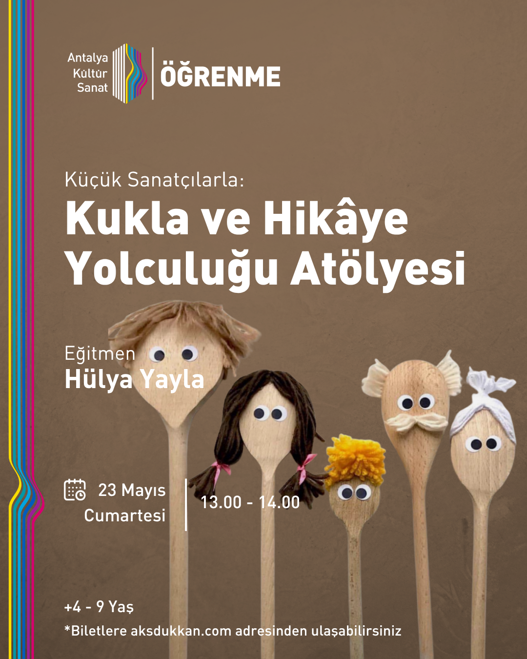 KUKLA VE HİKAYE YOLCULUĞU ATÖLYESİ
