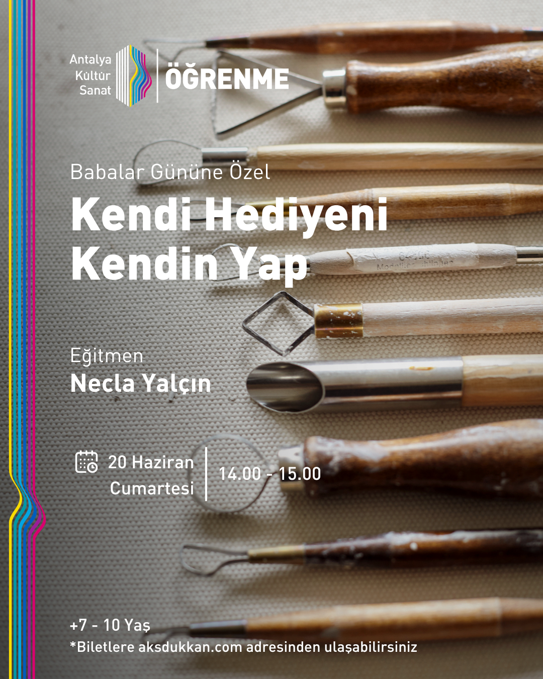 BABALAR GÜNÜ'NE ÖZEL: KENDİ HEDİYENİ KENDİN YAP ATÖLYESİ